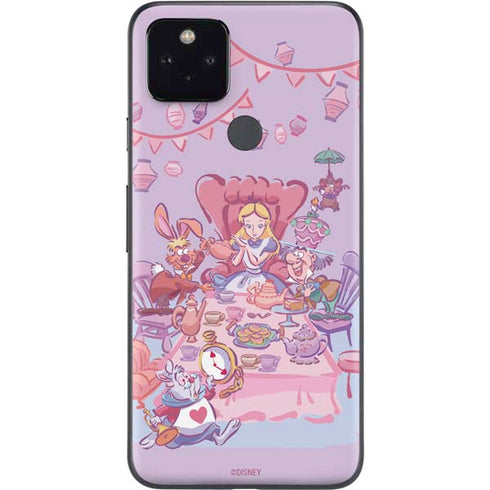 Disney Alice in Wonderland (animated) Mad Tea Party Google Pixel 5a Skin